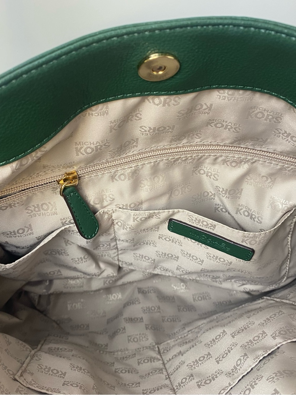 Michael Kors Leather Tote - Picture 3 of 5